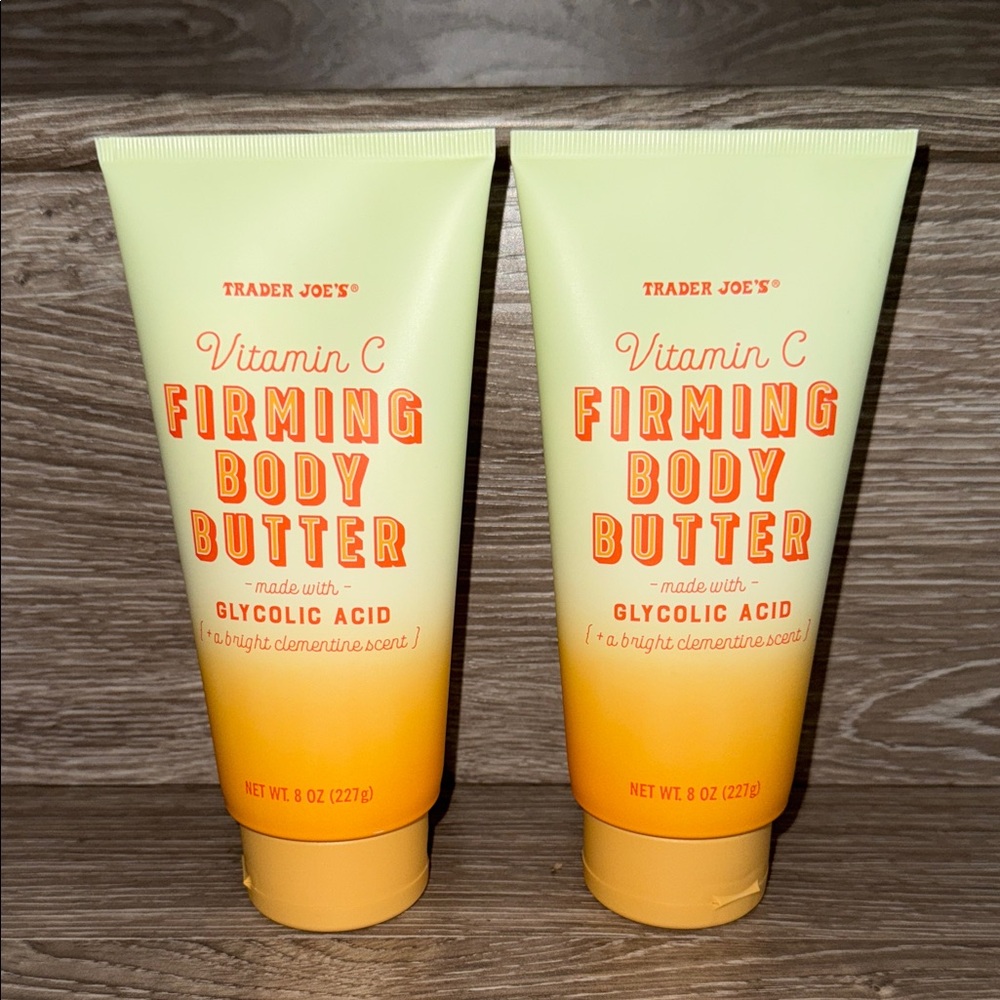 🆕 SET of 2- Trader Joe’s Vitamin C Firming Body Butter